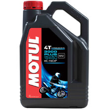 Motul 3000 Plus 15W50 4T 4L Engine Oil