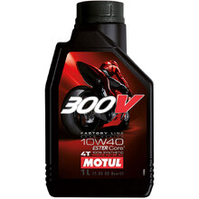 Motul 1L 300V Factory Line 10W40 4T Motor Oil