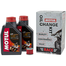 Motul KTM 250/450SXF Race Oil Change Kit