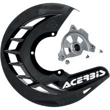 Acerbis Beta RR/RX 2T/4T 13-25 Black X-Brake Front Disc Cover & Black Mount Kit