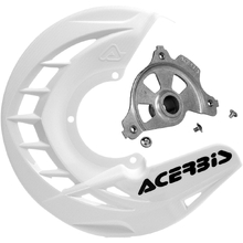 Acerbis Stark VARG X-Brake White Front Disc Cover & Mount Kit