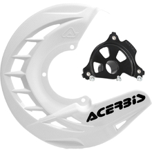 Acerbis Triumph TF 250/450 X-Brake White Front Disc Cover & Black Mount Kit