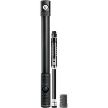 Crankbrothers Klic Midnight HP Hand Pump w/ Gauge & CO2 Inflator