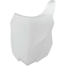 Acerbis Kawasaki KX250F 13-16 450F 13-15 White Front Number Plate