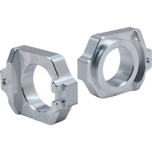 Works Connection Honda Elite Silver Axle Blocks