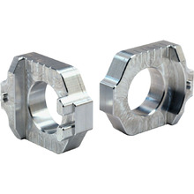 Works Connection Yamaha YZF 02-08 YZ/WRF 02-25 Silver Elite Axle Blocks