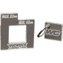 Works Connection Yamaha YZ65 18-25 43mm-53mm Chain Gauge