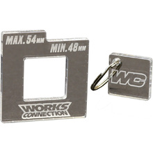 Works Connection Kawasaki KX250F 21-24 KX450F 19-25 48mm-54mm Chain Gauge