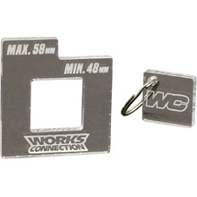 Works Connection Yamaha YZ125/250 06-25 48mm-58mm Chain Gauge