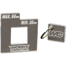 Works Connection Yamaha YZ250F/450F 18-27 50mm-60mm Chain Gauge