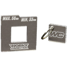 Works Connection KTM/Husqvarna/Gas Gas 55mm-58mm Chain Gauge