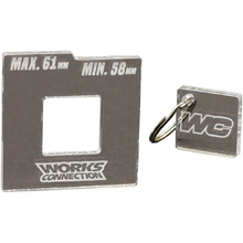 Works Connection KTM/Husqvarna/Gas Gas 58mm-61mm  Chain Gauge