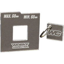 Works Connection KTM/Husqvarna/Gas Gas 65mm-68mm Chain Gauge