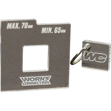 Works Connection KTM/Husqvarna/Gas Gas 65mm-70mm Chain Gauge