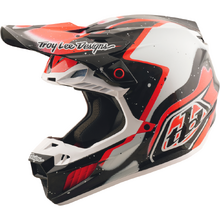 Troy Lee Designs 2025 SE5 Carbon Membrane Black/Red Helmet