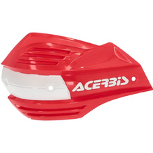 Acerbis X-Factor Red/White Replacement Handguard Spoilers