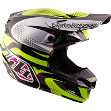 Troy Lee Designs 2026 SE5 Polycarbonate Aura Yellow/Black Helmet