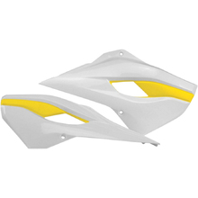 Acerbis Husqvarna TC/FC 14-15 TE/FE 14-16 White/Yellow Radiator Shrouds