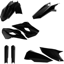 Acerbis Husqvarna TE/FE 2015 Black Plastics KIt