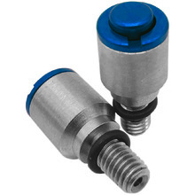 Kustom Hardware M8*1.0/M4*0.7 WP AER Blue Mini Fork Bleeders