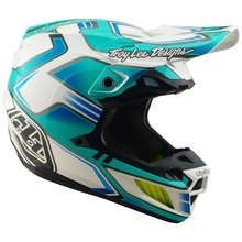 Troy Lee Designs 2026 SE5 Composite Crest Real Teal Helmet
