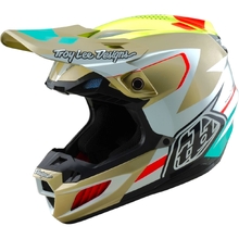 Troy Lee Designs 2025 SE5 Composite Optic White Helmet