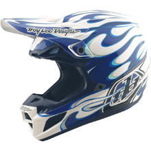 Troy Lee Designs 2025 SE5 Composite Torched Blue Helmet