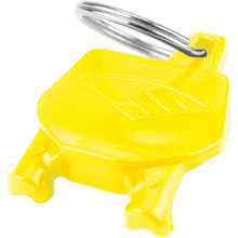 Cycra Yellow Number Plate Key Ring