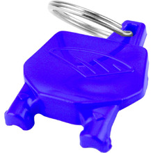Cycra Blue Number Plate Key Ring