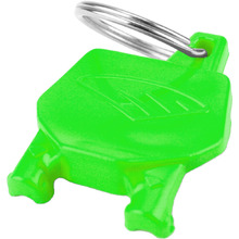Cycra Green Number Plate Key Ring