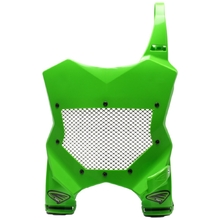 Cycra Kawasaki KX250F 17-26 KX450F 16-26 Green Vented Stadium Front Plate