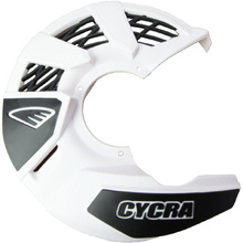 Cycra White Front Brake Disc Cover