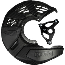 Cycra KTM/Husqvarna/Gas Gas 15-27 Black Disc Cover & Black Mount Kit
