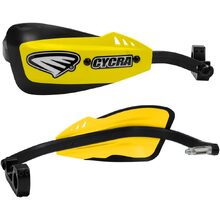 Cycra Series One W/ Mount 1-1/8" Yellow Handguards