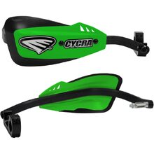 Cycra Series One W/ Mount 1-1/8" Green Handguards