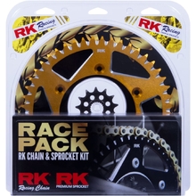 RK Suzuki RMZ450 13-24 Gold/Gold Pro Chain & Sprocket Kit