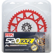 RK Honda CR250R / CRF450R/X/RX Red Lite Chain & Sprocket Kit