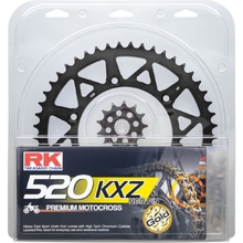 RK Kawasaki KX250F 06-24 Black Lite Chain & Sprocket Kit