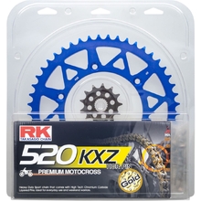RK Yamaha YZ125 05-27 YZ/WR250F 01-27 Blue Lite Chain & Sprocket Kit
