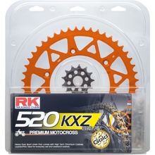 RK KTM  SX/SXF EXC/EXCF Orange Lite Chain & Sprocket Kit