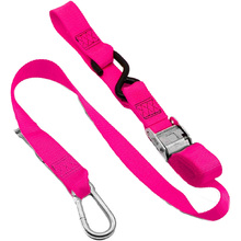 Kustom Hardware Pink/Pink 38mm Snap Hook Tie Downs