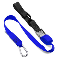 Kustom Hardware Blue/Black 38mm Snap Hook Tie Downs