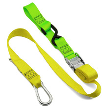 Kustom Hardware Yellow/Green 38mm Snap Hook Tie Downs