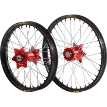 Kite/Excel Takasago GAS GAS MC/MCF 24-27 21*/19* Red Elite Wheel Set