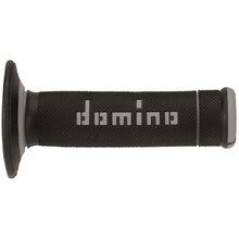 Domino A020 Half Waffle Black/Grey MX Grips