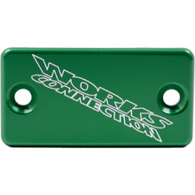 Works Connection Kawasaki/Suzuki Green Front Brake Cap