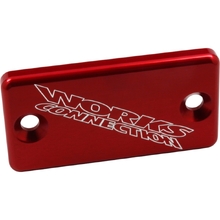 Works Connection Kawasaki/Suzuki Red Rear Brake Cap