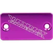 Works Connection Kawasaki/Suzuki Purple Front Brake Cap