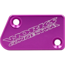 Works Connection Yamaha YZ/YZF Purple Front Brake Cap