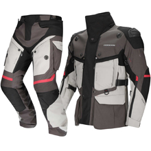 DriRider Vortex Adventure 3 Grey/Light Grey/Black Jacket & Pants